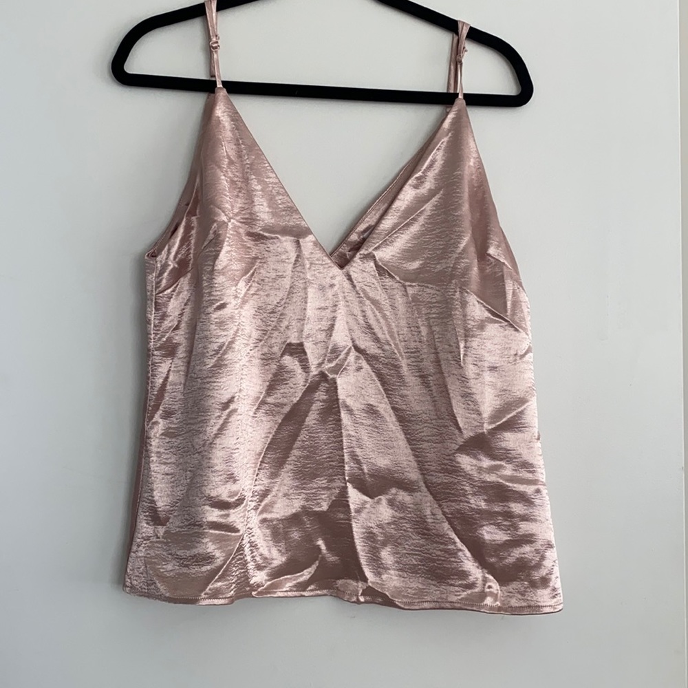 By the Way Light Pink V Neck Tank